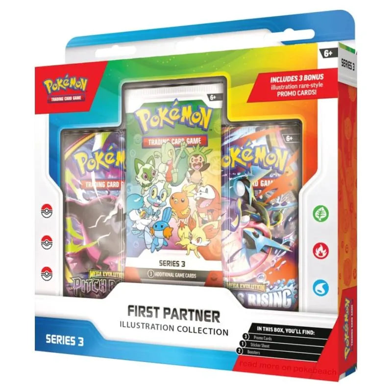 Pokemon TCG: First Partner Illustration Collection Box (Series 3)