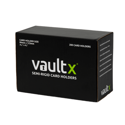 Vault X: Semi-Rigid Card Holders (200 Pack)