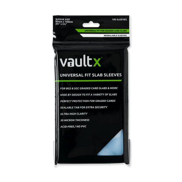 Vault X: Universal Fit Slab Sleeves (100 Pack)