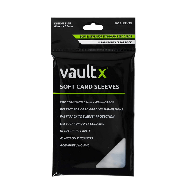 Vault X: Soft Card Sleeves (200 Sleeves)