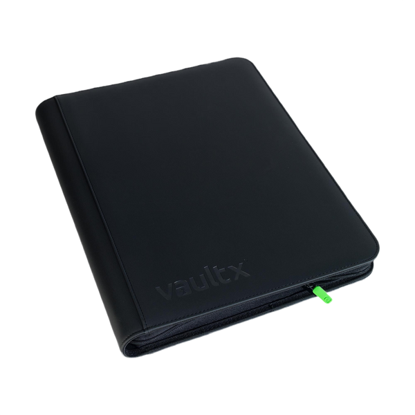 Vault X: 16-Pocket XXL Exo-Tec® Zip Binder (Signature Black)