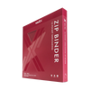 Vault X: 12-Pocket Exo-Tec® Zip Binder (Metallic Red)