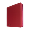 Vault X: 12-Pocket Exo-Tec® Zip Binder (Metallic Red)