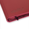 Vault X: 12-Pocket Exo-Tec® Zip Binder (Metallic Red)