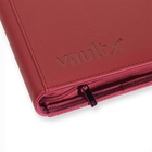 Vault X: 12-Pocket Exo-Tec® Zip Binder (Metallic Red)