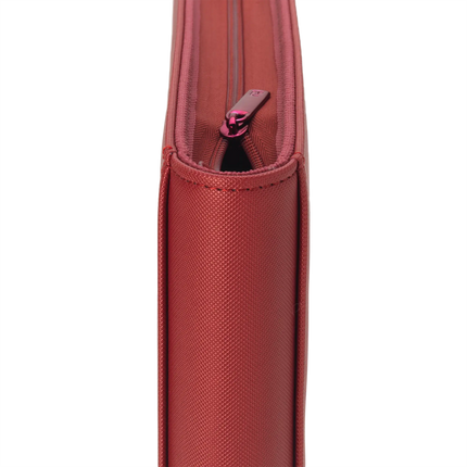 Vault X: 12-Pocket Exo-Tec® Zip Binder (Metallic Red)