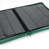 Vault X: 12-Pocket Exo-Tec® Zip Binder (Metallic Green)