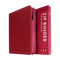 Vault X: 9-Pocket Exo-Tec® Zip Binder (Metallic Red)