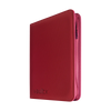 Vault X: 9-Pocket Exo-Tec® Zip Binder (Metallic Red)