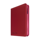 Vault X: 9-Pocket Exo-Tec® Zip Binder (Metallic Red)
