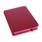 Vault X: 9-Pocket Exo-Tec® Zip Binder (Metallic Red)