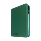 Vault X: 9-Pocket Exo-Tec® Zip Binder (Metallic Green)