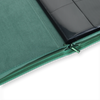 Vault X: 9-Pocket Exo-Tec® Zip Binder (Metallic Green)