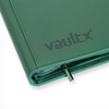 Vault X: 9-Pocket Exo-Tec® Zip Binder (Metallic Green)