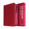 Vault X: 4-Pocket Exo-Tec® Zip Binder (Metallic Red)