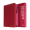 Vault X: 4-Pocket Exo-Tec® Zip Binder (Metallic Red)