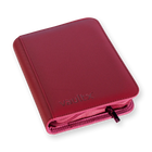 Vault X: 4-Pocket Exo-Tec® Zip Binder (Metallic Red)