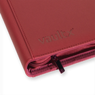 Vault X: 4-Pocket Exo-Tec® Zip Binder (Metallic Red)