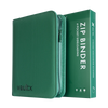 Vault X: 4-Pocket Exo-Tec® Zip Binder (Metallic Green)