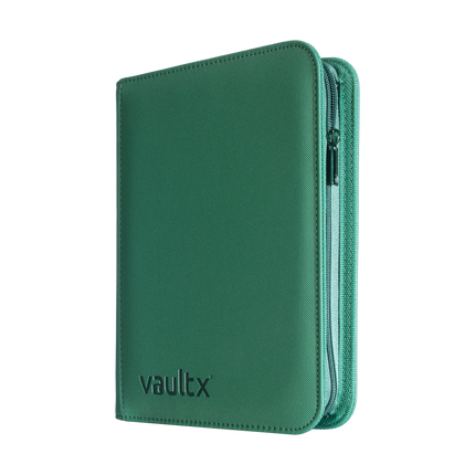Vault X: 4-Pocket Exo-Tec® Zip Binder (Metallic Green)