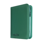 Vault X: 4-Pocket Exo-Tec® Zip Binder (Metallic Green)