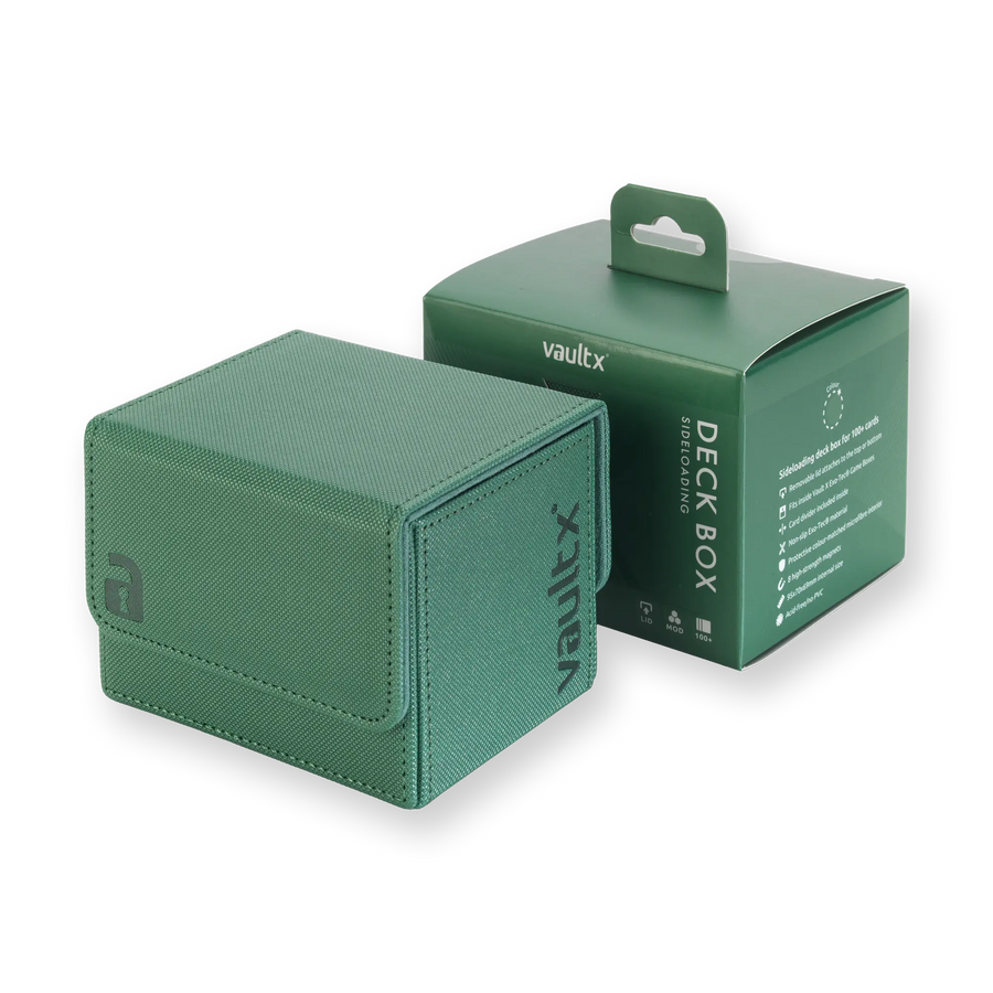 Vault X: Exo-Tec® Sideloading Deck Box 100+ (Metallic Green)