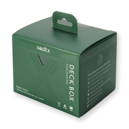 Vault X: Exo-Tec® Sideloading Deck Box 100+ (Metallic Green)
