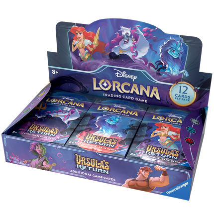 Disney Lorcana Trading Card Game: Ursula's Return - Booster Box
