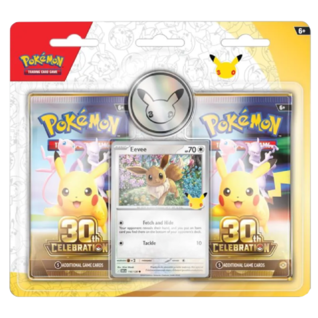 Pokemon TCG: 30th Celebration - 2-Pack Blister