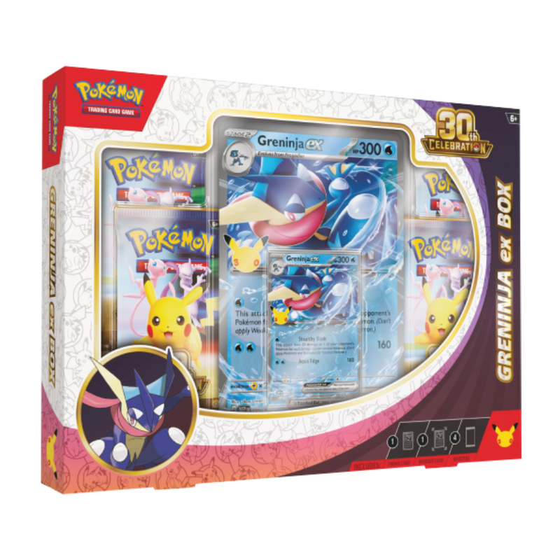 Pokemon TCG: 30th Celebration - EX Box (Greninja)