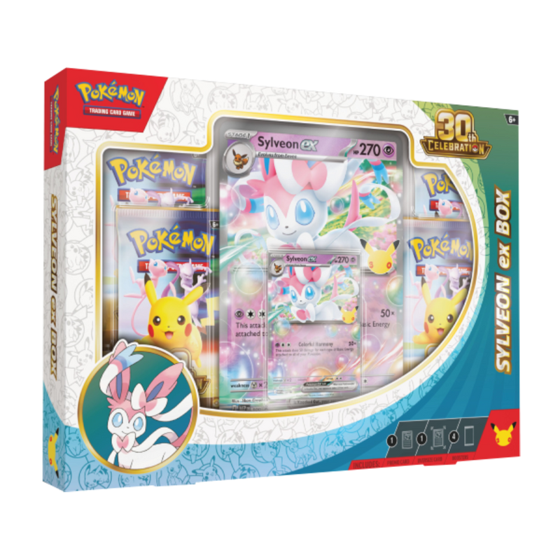 Pokemon TCG: 30th Celebration - EX Box (Sylveon)