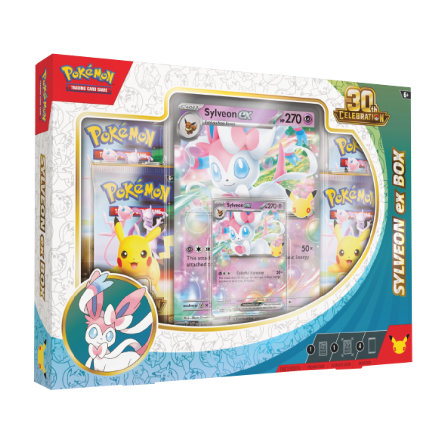 Pokemon TCG: 30th Celebration - EX Box (Sylveon)