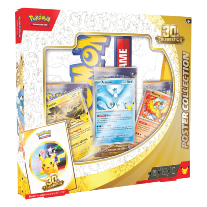 Pokemon TCG: 30th Celebration - Poster Collection