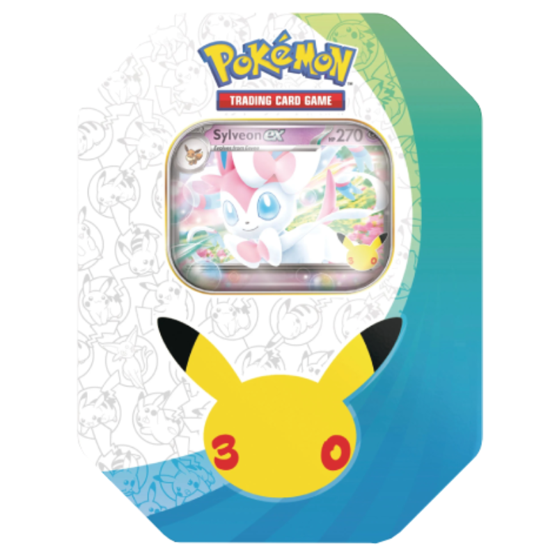 Pokemon TCG: 30th Celebration - EX Tin (Sylveon)