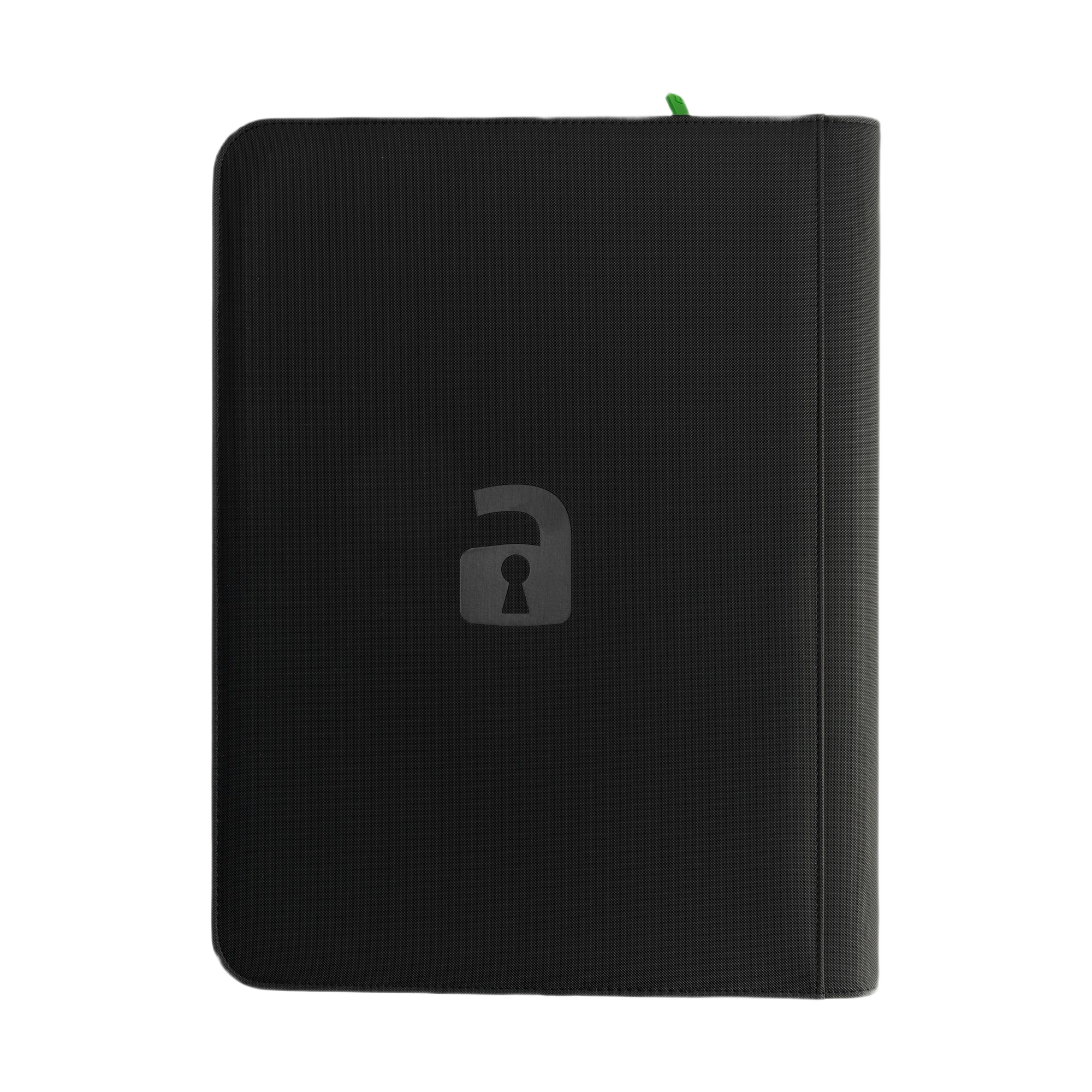 Vault X: 16-Pocket XXL Exo-Tec® Zip Binder (Signature Black