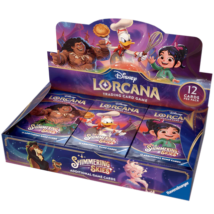 Disney Lorcana Trading Card Game: Shimmering Skies - Booster Box