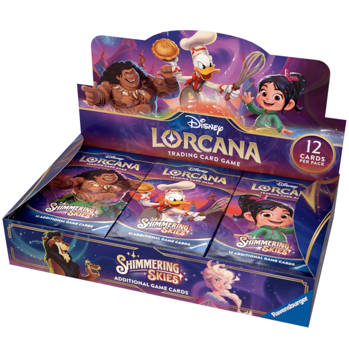 Disney Lorcana Trading Card Game: Shimmering Skies - Booster Box