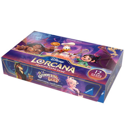 Disney Lorcana Trading Card Game: Shimmering Skies - Booster Box