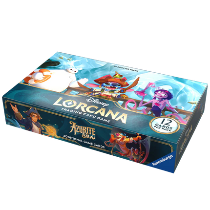 Disney Lorcana Trading Card Game: Azurite Sea - Booster Box