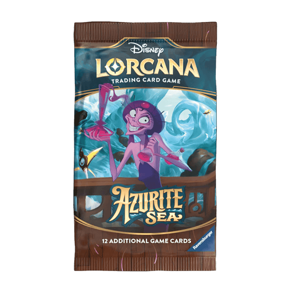 Disney Lorcana Trading Card Game: Azurite Sea - Booster Pack