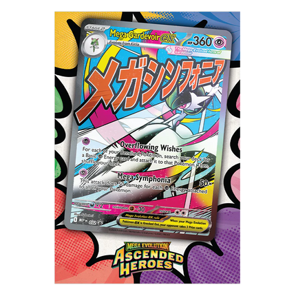 Pokemon TCG: Mega Evolution - Ascended Heroes - Premium Poster Collection - Mega Gardevoir