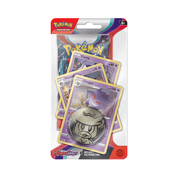 Pokemon TCG: Scarlet & Violet - Premium Checklane Blister (Gengar)