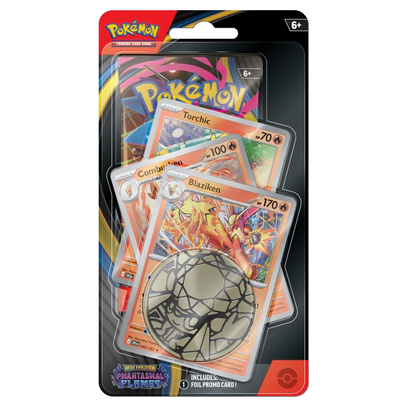 Pokemon TCG: Phantasmal Flames - Premium Checklane (Blaziken)