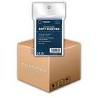 Coasties Collectibles: Standard Soft Card Sleeves – Case of 100 Packs (10,000 Sleeves)