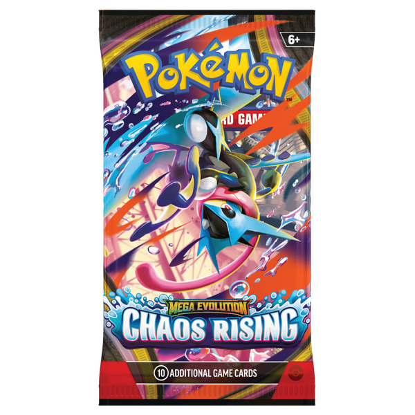 Pokemon TCG: Chaos Rising - 6x Booster Pack Bundle