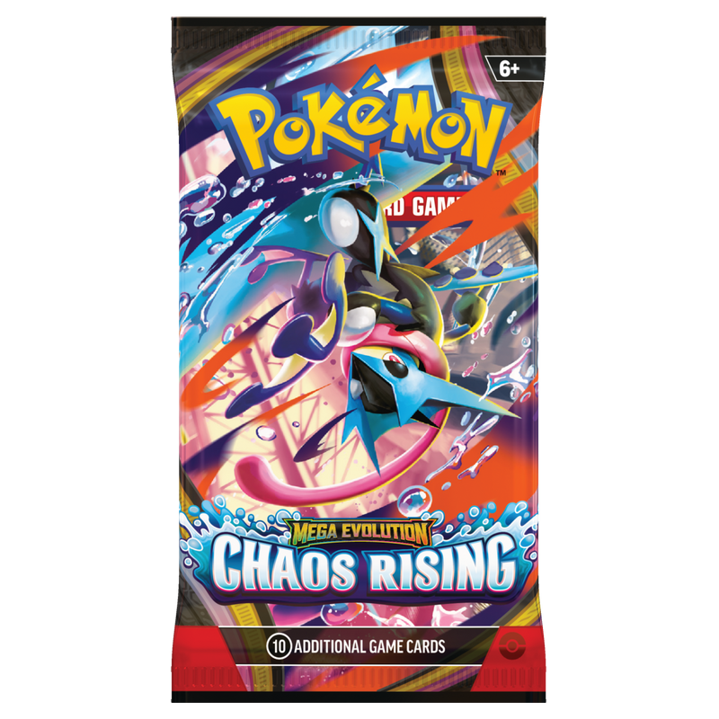 Pokemon TCG: Chaos Rising - 6x Booster Pack Bundle