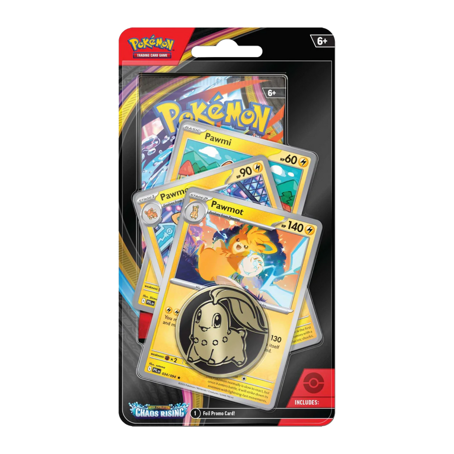 Pokemon TCG: Chaos Rising - Premium Checklane (Pawmot)