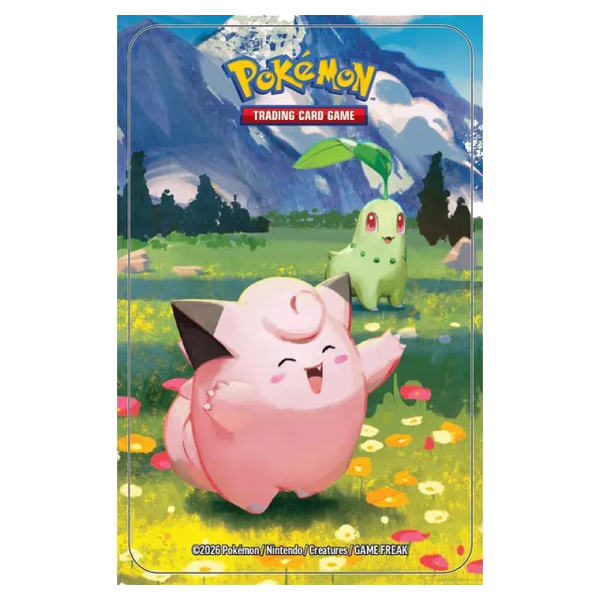 Pokemon TCG: Mega Evolution - Ascended Heroes - Mini Tin - Clefairy & Chikorita