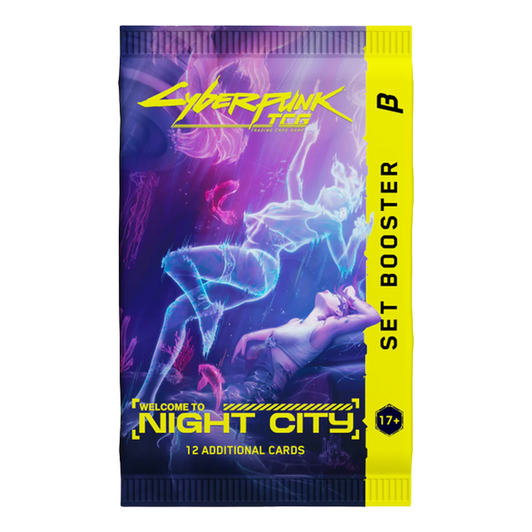 Cyberpunk TCG - Set 01 - Welcome to Night City - Booster Pack