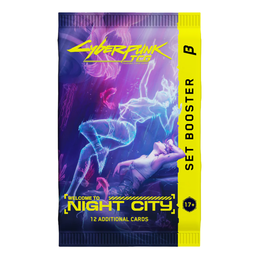 Cyberpunk TCG - Set 01 - Welcome to Night City - Booster Pack